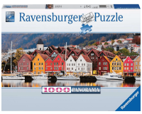 Rompecabezas Bergen, Noruega 1000 piezas