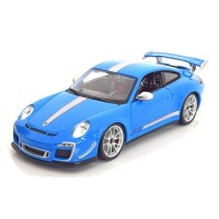 Auto Porsche 911 Gt3 Rs 4.0 azul Escala 1:18 Maisto
