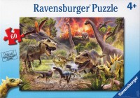 Rompecabezas Carrera de Dinosaurios 60 piezas