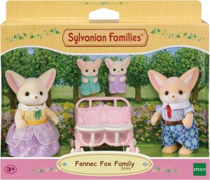  Sylvanian Families Familia Zorro del desierto