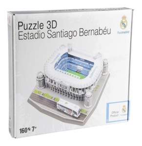 Puzzle 3d Estadio Santiago Bernabeu Real Madrid Nanostad