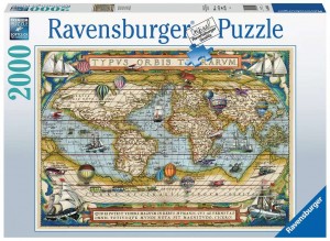 Rompecabezas Alrededor del Mundo 2000 Piezas Ravensburger